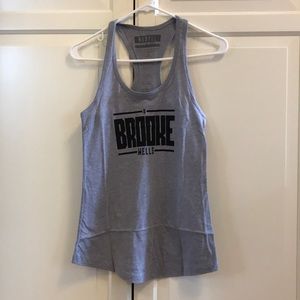 NOBULL Women’s Small Gray Brooke Wells Tank